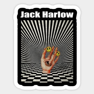 Illuminati Hand Of Jack Harlow Sticker